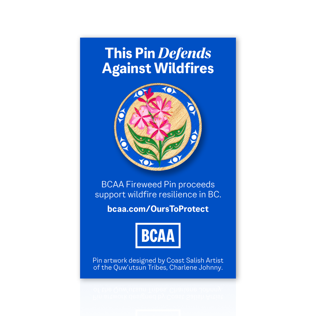 The BCAA Fireweed Pin